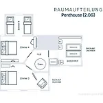 Appartamento Grosse Penthouse Mit Meerblick, Sonnenterrasse & Luxusbad Von 